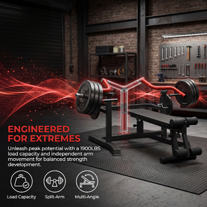 Panca Multifunzione per Fitness con Telaio in Acciaio Stabile, Attrezzatura da Palestra per <span class=keywords><strong>Casa</strong></span> - Product Image 2