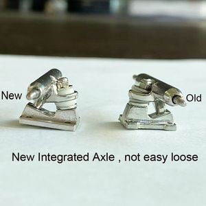 Eje Único de Aleación de Zinc al por Mayor de 32 mm, 34 mm, 36 mm para Fingerboard, Eje para Finger Skateboard - Product Image 3