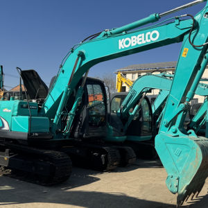 Excavatrice hydraulique de 13 tonnes Kobelco SK130 de bonne performance utilisée avec pompe de boîte de vitesses de moteur d'origine et PLC-Prix bon marché Offre Spéciale - Product Image 1