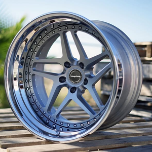 2 ou 3 jantes forgées sur mesure de 17, 18, 19, 20, 21, 22, 24 pouces, 5x114.3, 5x112 pour BMW 335i, Toyota Corolla <span class=keywords><strong>LE</strong></span>, Mustang, Subaru - Product Image 5