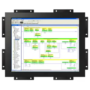 Pantalla táctil de 10, 12, 15, 17, 22 y 27 pulgadas, LED, 10 puntos, capacitivo, resistente al agua, marco abierto, Monitor de pantalla táctil