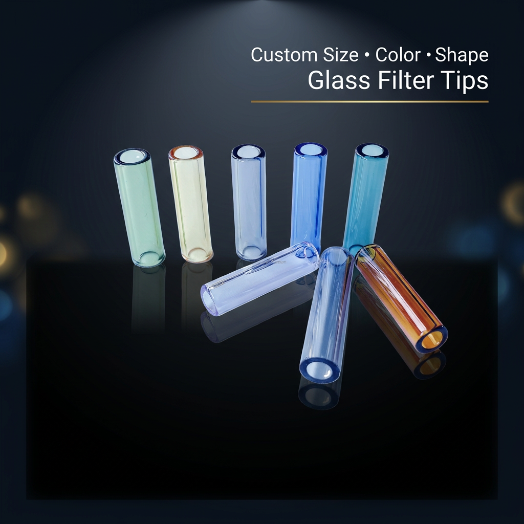 Glass Smoking Tips for Flowers with Colorful Stones Inside| Alibaba.com
