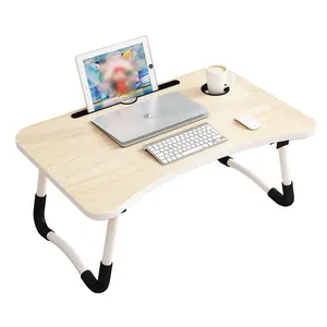 कंप्यूटर टेबल के साथ तह पैर लैपटॉप की मेज