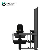 Machine à double fonction pour curls et extensions de jambes, équipement de fitness commercial réglable pour l'exercice de renforcement musculaire
