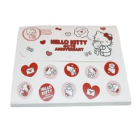 Porte-documents de bureau portable en plastique PP A4 avec 5 pochettes extensibles