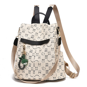 Sac à dos tendance coréen pour femme 2026, en cuir PU souple, polyvalent, avec fermeture éclair, idéal pour les étudiantes - Product Image 4