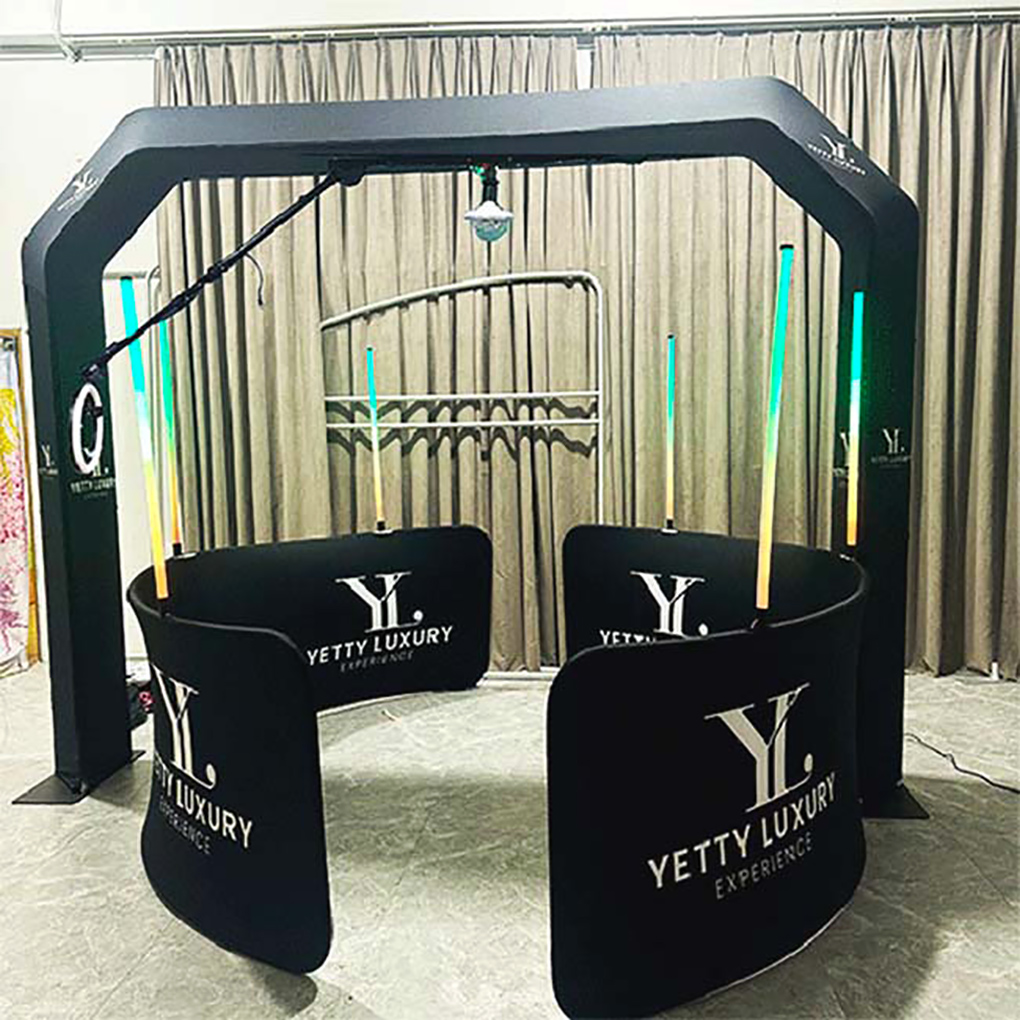 Overhead 360 Mirror Photo Booth Sky Top Spinner 360 Photo Booth Mobile App