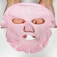 Mascarilla Facial Vegana de Celulosa con Retinol, Vitamina C y Ácido Hialurónico, Efecto Iluminador, Hidratante, Reafirmante y Antiarrugas, con Extracto de Flor de Durazno, Marca Privada