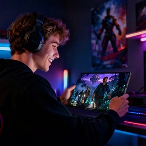 Onexplayer Super V เกมมิ่ง อล แล็ปท็อป แท็บเล็ต 2-in-1 48GB 1TB Ultra 7 358H B390 OLED เครื่องเล่นเกมพกพา Catalogone.com Handheldpcs.co - Product Image 3