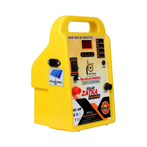 Sistema inteligente eléctrico de energía solar Zatka para la seguridad de la granja con protección contra sobrecargas y batería de larga duración - Product Image 1