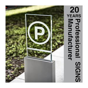 Letreros de orientación direccional personalizados Letrero de Información Exterior para dirección al aire libre Pylon Signage Standing Pillar Sign Board - Product Image 4