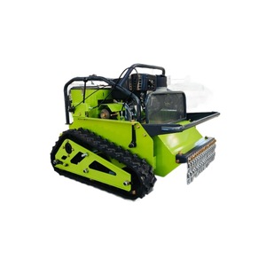 Desbrozadora profesional de 9 HP, 4 tiempos, a gasolina, con control remoto y orugas, para limpieza de terrenos. - Product Image 5