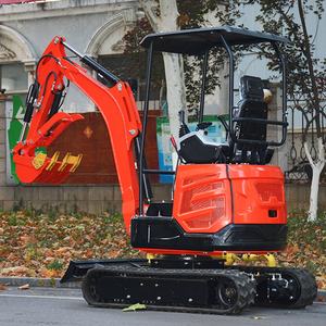 حفارة زراعية تعمل بالديزل ، آلات نقل التربة مع مشبك إبهام هيدروليكي للبيع - Product Image 3