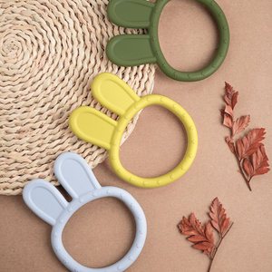 Mordedores de silicona al por mayor para bebés, sonajeros de silicona, juguetes de dentición para bebés - Product Image 5