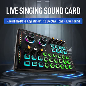 GAX-S05 Kit Professionnel d'<span class=keywords><strong>Enregistrement</strong></span> Studio Moniteurs Haut-Parleurs Microphone Casque Carte Son pour Diffusion Maison et Club - Product Image 3