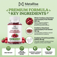 Capsules de fruits de canneberge 500 mg à marque privée OEM – Extrait végétal naturel de qualité alimentaire, antioxydant et soutien immunitaire pour adultes
