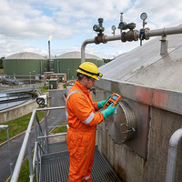 Détecteur de gaz portable 4 en 1, analyseur de gaz CO H2S O2 LEL, détecteur de fuite de gaz industriel rechargeable, alarme sonore, lumineuse et vibrante