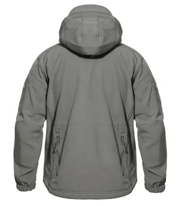 Chaqueta Softshell Verde Caqui <span class=keywords><strong>Ropa</strong></span> Deportiva Funcional Impermeable para Hombre <span class=keywords><strong>Ropa</strong></span> de <span class=keywords><strong>Senderismo</strong></span> y Caza - Product Image 5