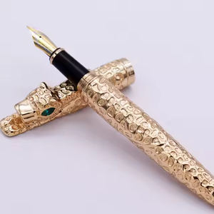 Shanghai Jinhao Business Gifts Stylo plume en métal léopard de qualité supérieure Papeterie d'art - Product Image 3