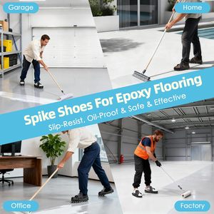 Epoxy spikeschoenen voor vloeren, spikeschoenen voor epoxycoating en harsvloeren, duurzame spikeschoenen voor epoxyvloeren - Product Image 2