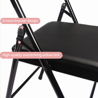 Usine vente en gros, accessoire de yoga multifonction, équipement, support de sol, chaise pliante en acier, inversion, chaise de yoga