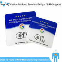 Plaques acryliques personnalisées avec code QR varié, autocollantes, pour réseaux sociaux, NFC, Google Review, carte Facebook, décorations professionnelles