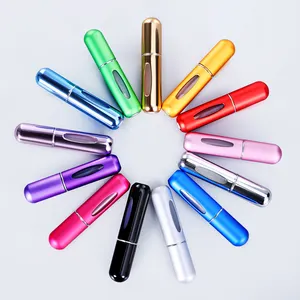 Fast Delivery Luxury Travel Size Empty Portable Pocket Perfume Refillable Atomizer Glass Bottle For Mini Spray