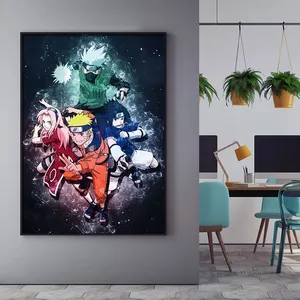 Art mural encadré 10kitnled Stripnd Pasamsungbstract Peinture à l'huile sur toile Pop Abstract SJ Conceptions personnalisées acceptées Taille personnalisée