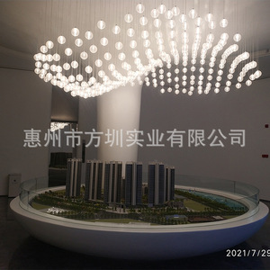 Maqueta Arquitectónica de Edificio de Viviendas de Gran Altura, Diseño Moderno, Plástico ABS, para Exhibición Inmobiliaria - Product Image 4