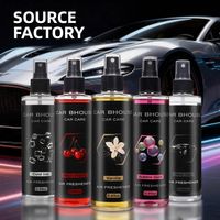 Spray désodorisant pour voiture, parfum longue durée, senteur gâteau à la fraise, parfum pour l'intérieur de la voiture