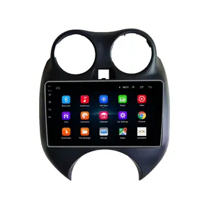 Pour Nissan mars 2010-2017 Radio Headunit dispositif 2 Double Din Quad octa-core GPS Navigation Carplay Android autoradio