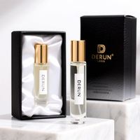 Bouteille de parfum ronde de luxe de 15 ml en gros bouteille de parfum personnalisée résistant aux fuites et portable bouteille de parfum de 20ml avec couvercles
