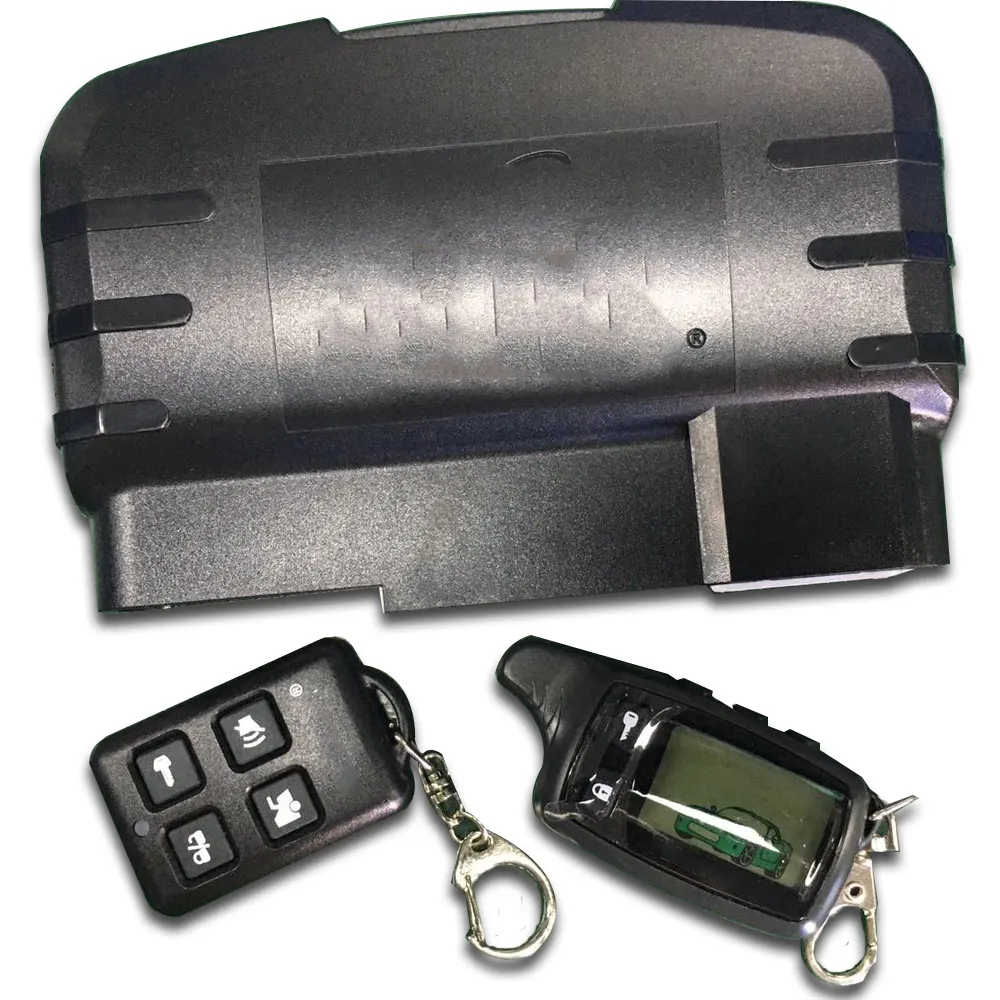 English / Russian market /version Easy to install TW9010 TW 9010 universal automatic car alarm system keyless entry