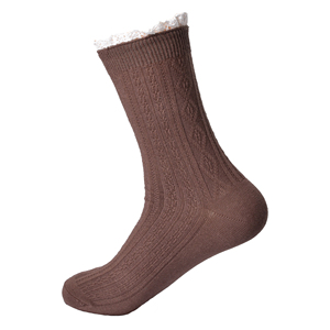 <span class=keywords><strong>Calcetines</strong></span> de punto para mujer, transpirables, con volantes, de colores, versátiles, cómodos, a la moda, de textura suave, para primavera - Product Image 4