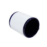 Article le plus vendu en 2026 – Nouveau design 2026 – Tasse en céramique de 11 oz entièrement imprimée en couleur avec motif floral, revêtement papier, pour sublimation, idéale comme cadeau
