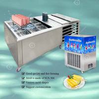 Machine commerciale double usage pour sucettes glacées en tube rond 2023 – Prix fabricant de bâtonnets de crème glacée instantanée pour Dubaï