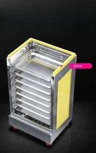 Vaporera Industrial para Restaurantes, 12 Bandejas, Multiusos para Cocinar Arroz, Pan y Mariscos, Opción Eléctrica de 220V - Product Image 5