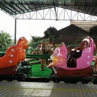 Roller coaster jouet piste chariot à vendre 9d vr chaise parc d'attractions roues fou souris tyrolienne arrière-cour en plastique montagnes russes