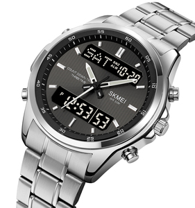 Orologi SKMEI 2049 da <span class=keywords><strong>Uomo</strong></span> con Quadrante <span class=keywords><strong>24</strong></span> <span class=keywords><strong>Ore</strong></span>, Orologi al Quarzo di Lusso, Orologio da Polso Digitale per <span class=keywords><strong>Uomo</strong></span>, Vendita all'Ingrosso - Product Image 2