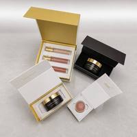 Coffret cadeau magnétique rigide fait main avec logo personnalisé, boîtes magnétiques avec impression intégrale, emballage de luxe pour cosmétiques et soins de la peau, boîte en papier