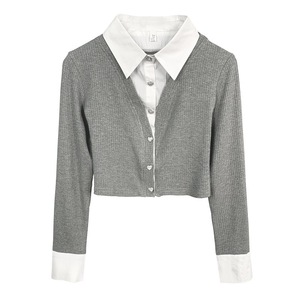 Top aderente a maniche lunghe Sexy e Versatile da donna - Product Image 5