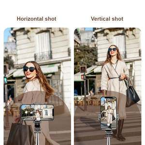 Лидер продаж 2 в 1 компактный беспроводной Гибкий штатив для селфи с <span class=keywords><strong>Bluetooth</strong></span> пульт дистанционного управления селфи палка со светодиодной подсветкой Q11S - Product Image 6