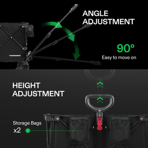Ağır kapalı açık katlanabilir katlanır vagon - Product Image 5