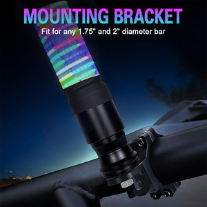 Stokta APP RGB APP uzaktan kumanda ile Spiral Cob kırbaç ışıkları kovalayan, ATV UTV kamyon için <span class=keywords><strong>2.2</strong></span> inç LED yağ kırbaç işık - Product Image 3