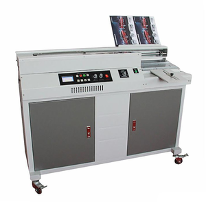 Machine de <span class=keywords><strong>reliure</strong></span> automatique à colle, machine de <span class=keywords><strong>reliure</strong></span> parfaite <span class=keywords><strong>pour</strong></span> livres, relieuse à colle thermofusible <span class=keywords><strong>pour</strong></span> carnets et magazines imprimés - Product Image 6