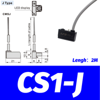 10 PCS Capteur à interrupteur magnétique pour cylindre pneumatique AIRSLG, Garantie OEM 3 ans D-A93 Z73 C A54 CS1-G J DMS-H D-M9B D-R1 9N