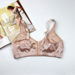 En gros logo personnalisé Respirant Grande Taille Doux tasse Sans Fil Retour Fermer Dentelle Gros <span class=keywords><strong>Seins</strong></span> Soutien-Gorge - Product Image 2