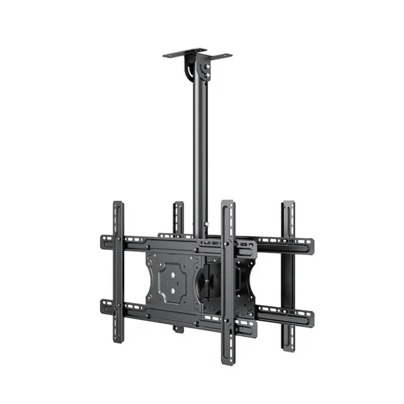 7 "Rack mount Màn hình xoay có thể tháo rời VESA TV đứng mounthidden TV Tủ dọc máy tính xách tay đứng chủ có thể gập lại máy tính xách tay đứng