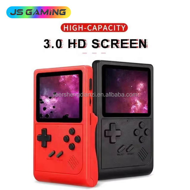 JSgaming GB300 Portable Handheld Game Player 3.0 Inch TV Video Game Console with AV Output Built-in 6000 Games Children's Gifts