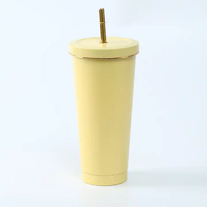 Premium 304 Stainless Steel 25oz Tumbler Double Wall Vacuum Insulated Wine <b>Cup</b> Custom Logo Portable Coffee Travel Bottle Gold St - Product Image 2